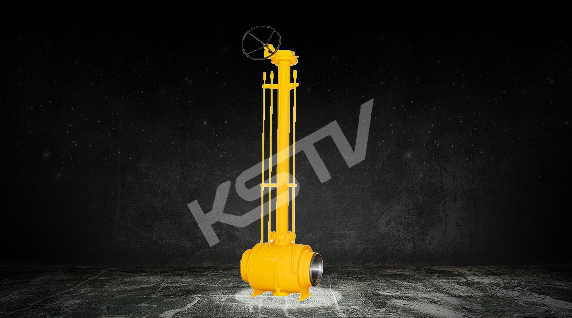 固定蝸輪埋地式焊接球閥