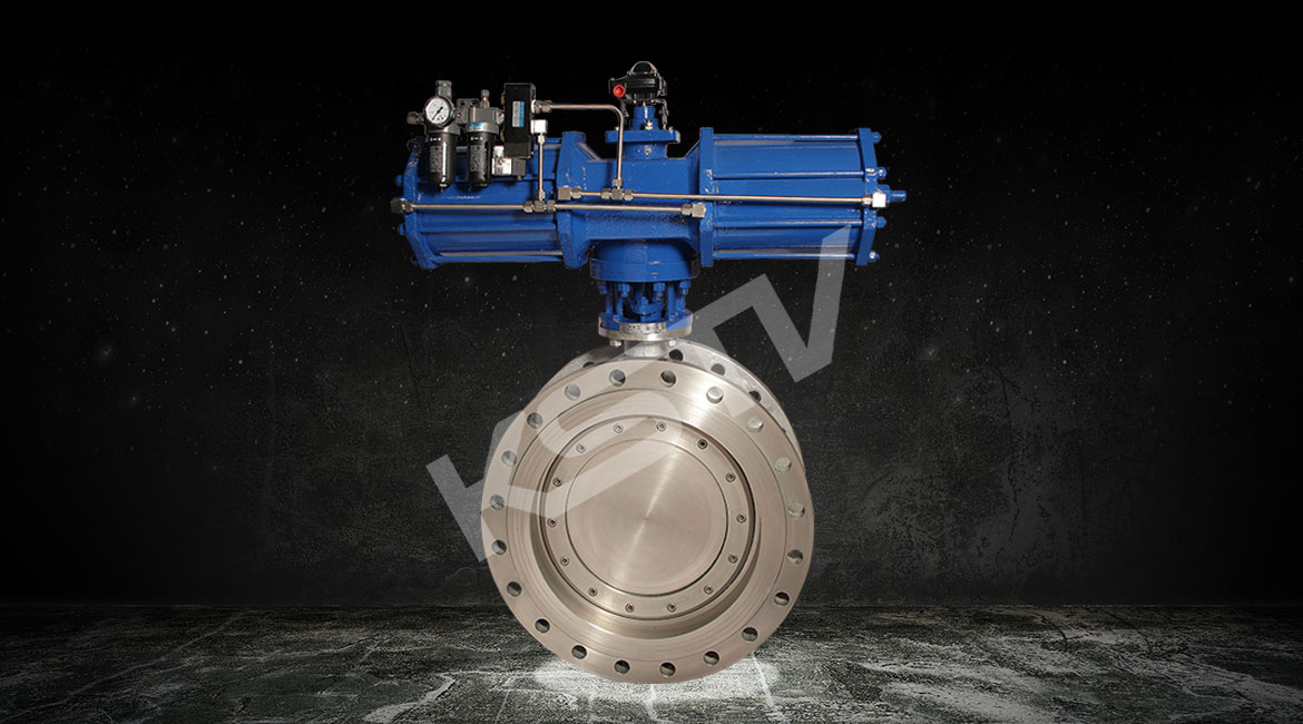 氣動三偏心硬密封（fēng）蝶閥